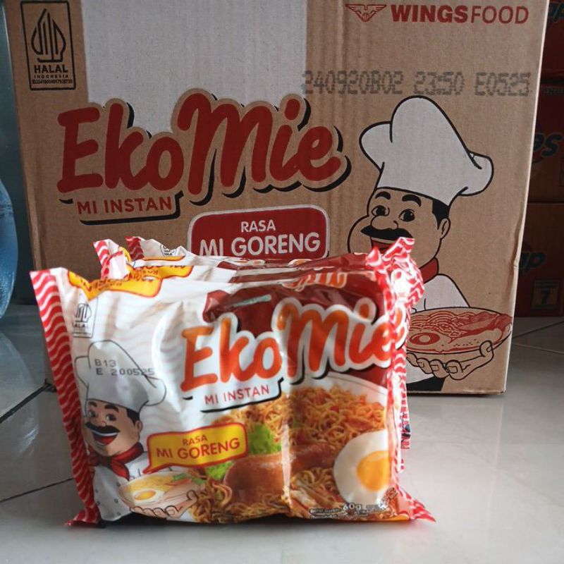 

eko mie mi instan rasa mie goreng isi 40/karton harga terjangkau