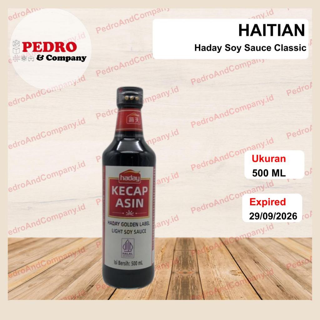 

Haitian haday soy sauce CLASSIC 500 ml - golden label light soy sauce