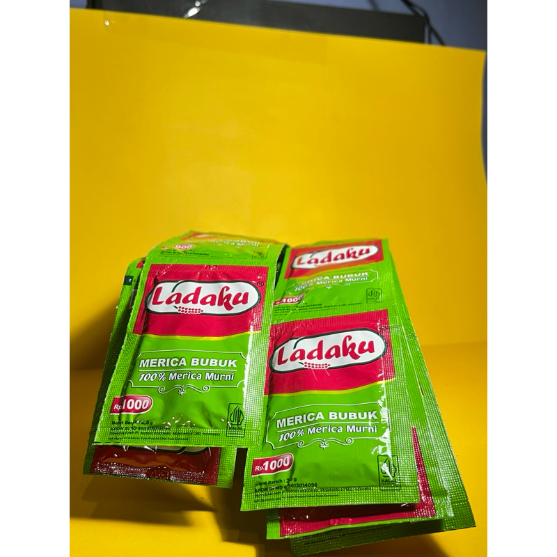 

LADAKU MERICA BUBUK 100% MERICA MURNI 1 RENTENG (2.5g x 12 sacset)