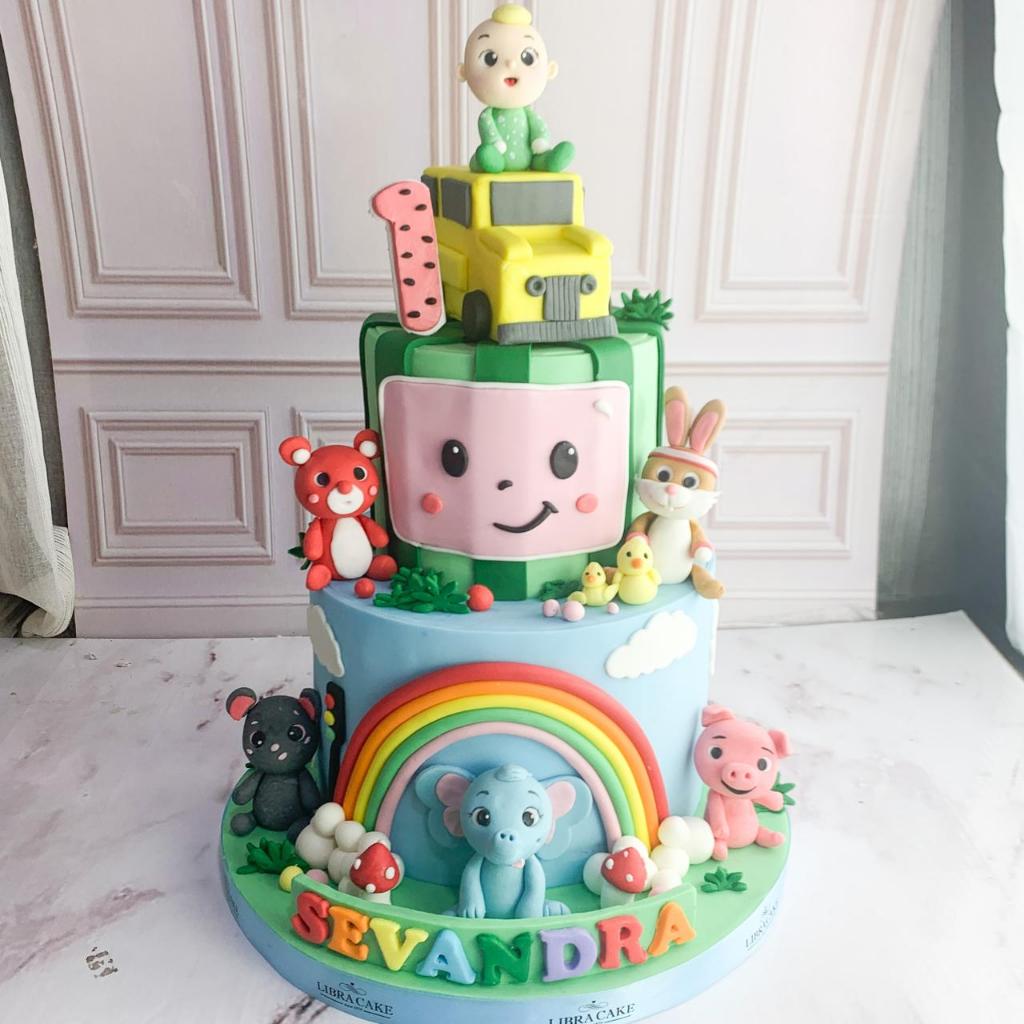 

Kue Ulang Tahun/Birthday Cake/Kue Ultah Tema Cocomelon/Kue Birthday Jakarta