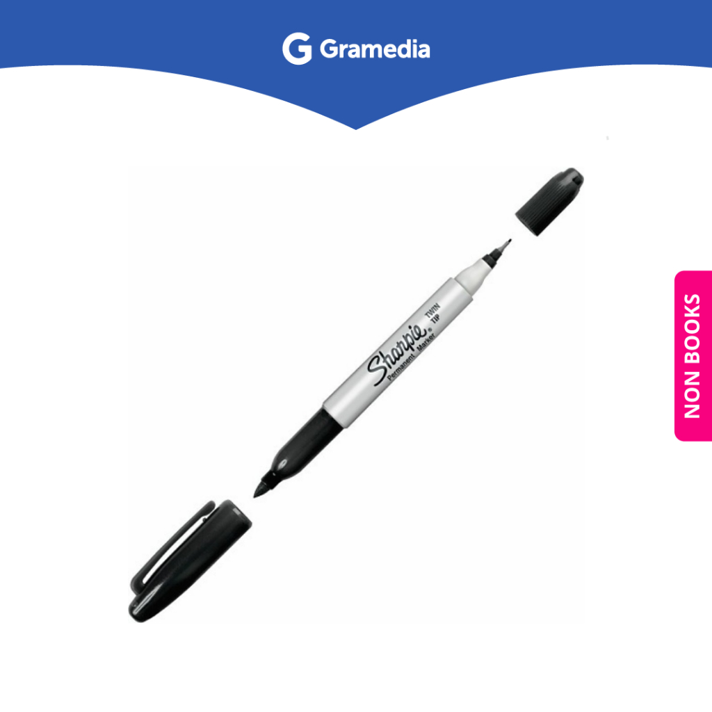 

Gramedia Depok - Sharpie UPC Twin Tip Black 32201