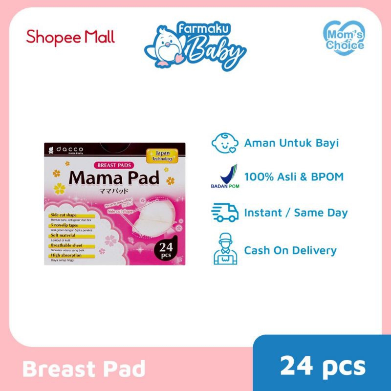 Dacco Mama Pad [24 pcs] Breast Pad