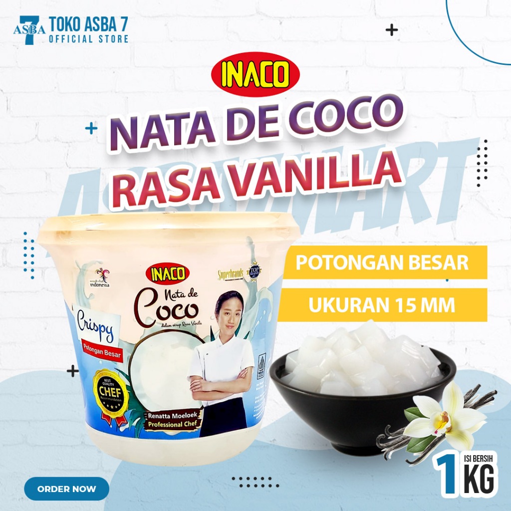 

INACO NATA DE COCO CRISPY POTONGAN BESAR 1KG