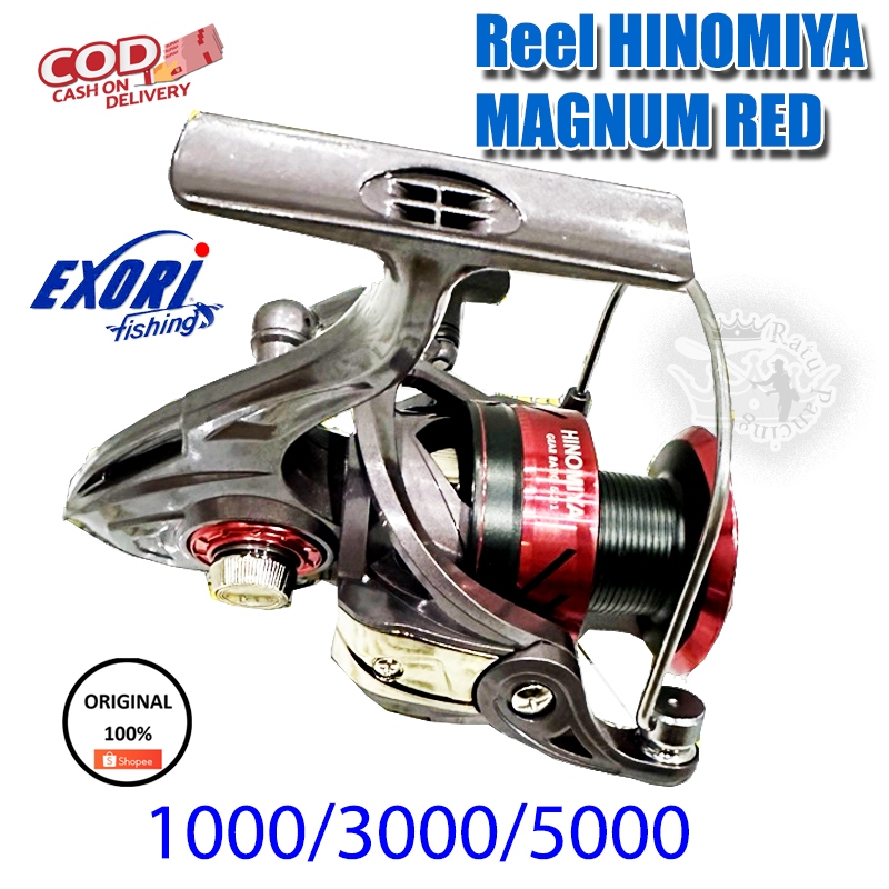 REEL PANCING HINOMIYA MAGNUM RED 5000 - 3000 - 1000