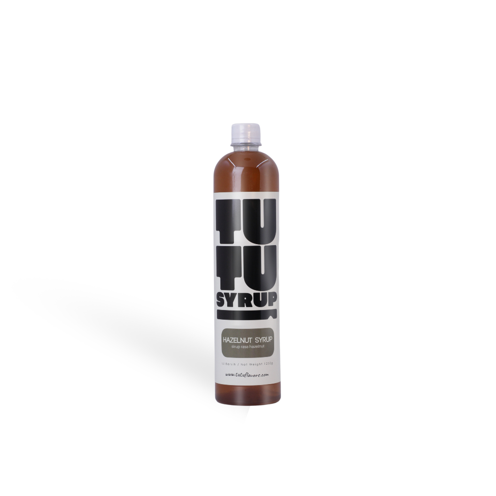 

Tutu Flavors Hazelnut Syrup 1000ml - Sirup Hazelnut