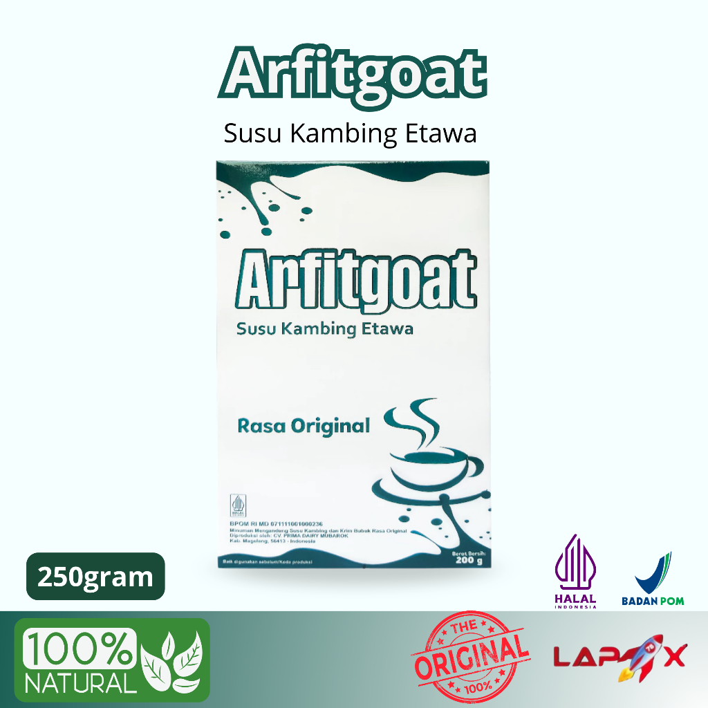 

Susu Kambing Etawa Arfitgoat Original Bantu Atasi Masalah Pernafasan