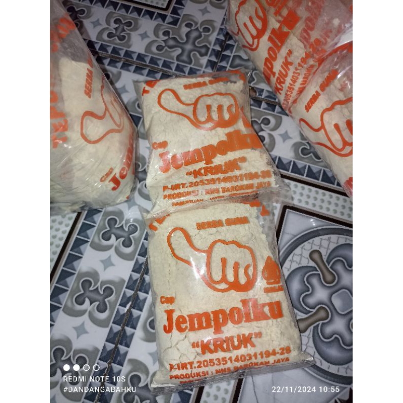 

tepung bumbu goreng crispy cap jempolku