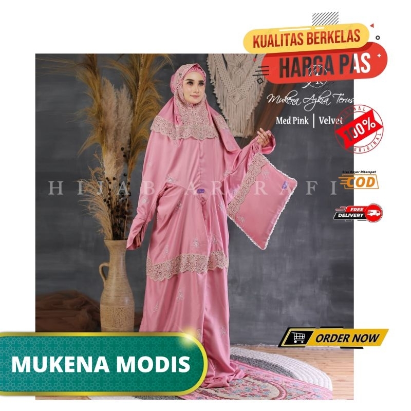 MUKENA AZKIA TERUSAN BY HIJAB ARRAFI MUKENA TERUSAN TERBARU MUKENA POLOS LAJURAN MUKENA KEKINIAN MUK