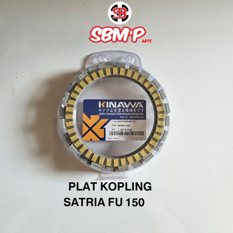 PLAT KOPLING KAMPAS KOPLING PLAT BESI GESEK SATRIA FU 150