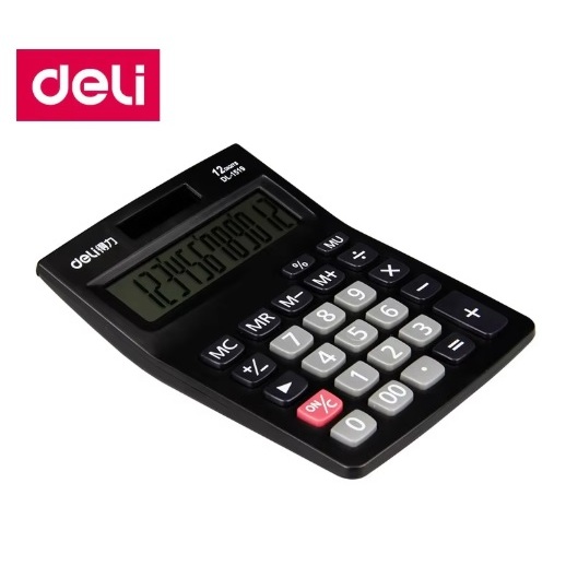 

Calculator Deli 1519A / Kalkulator De;li 12 Digit Original