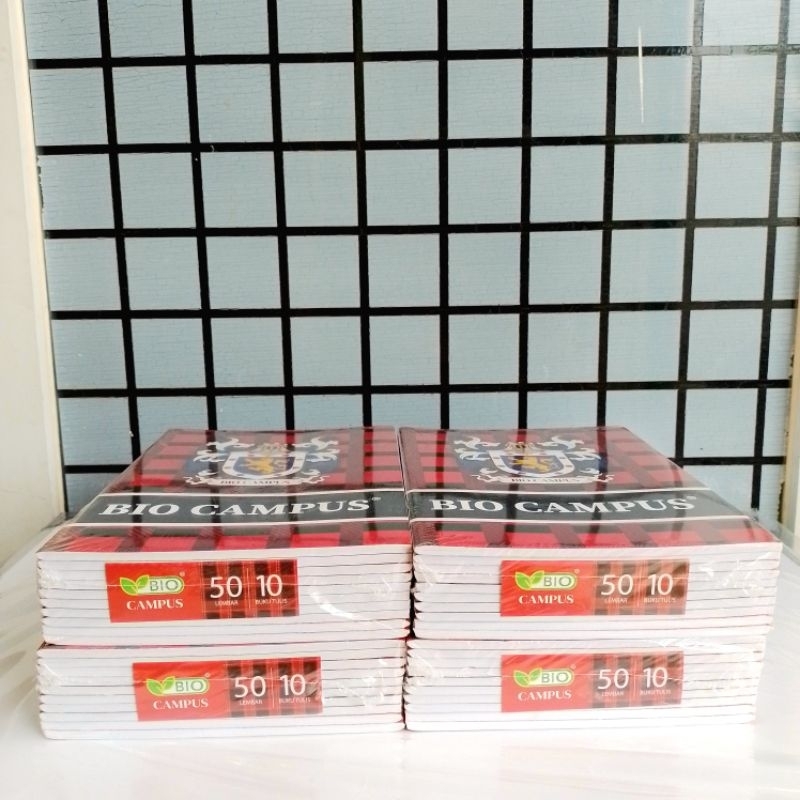 

MilL Buku Tulis Campus BIO 50 & 36 Lembar ( Pak 10 Buku ) [ Original ]