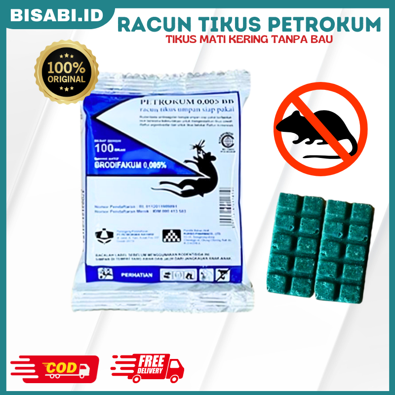 RACUN TIKUS AMPUH TIKUS MATI KERING TANPA BAU