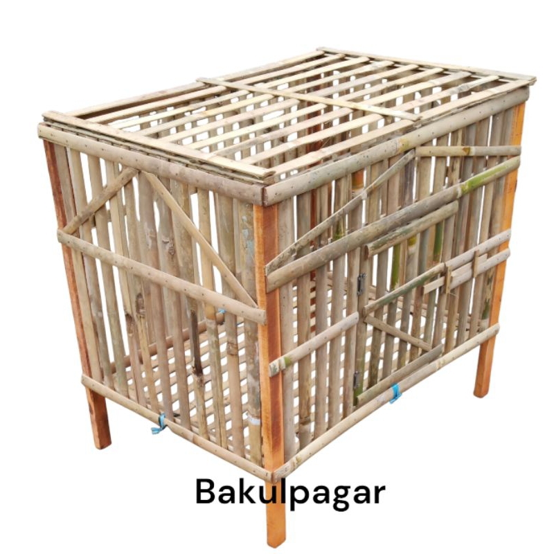 Kandang Ayam Bangkok Bambu Bongkar Pasang