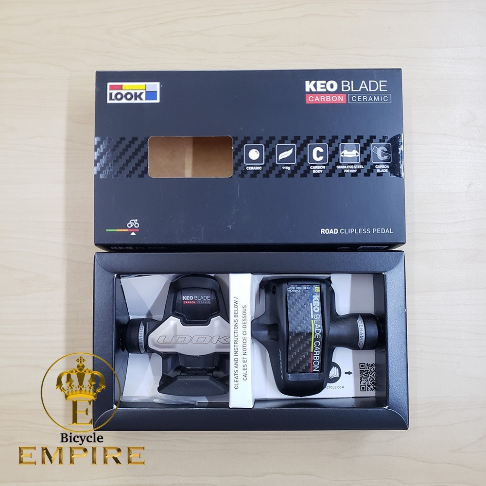 Pedal Cleat Sepeda Roadbike Look Keo Blade Carbon Ceramic 12 Bicycle Empire