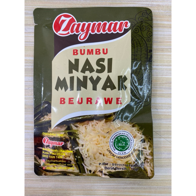 

Bumbu Nasi Minyak