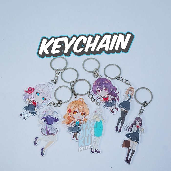 Keychain Akrilik Anime Roshidere