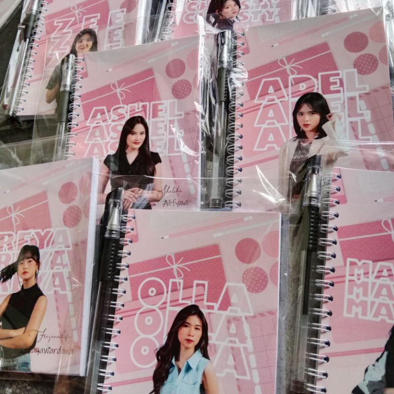 

BOOK NOTE JKT48 A6/NOTE BOOK JKT48 NEW ERA/JKT48 NEWERA BOOKNOTE A6