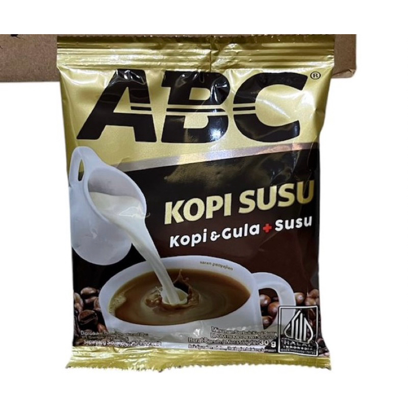 

Kopi ABC susu kopi instant 1 x 30 gr ( 1pcs )