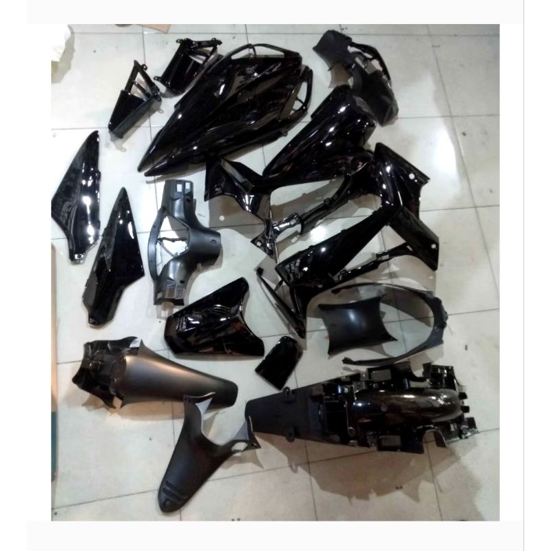 Cover Body Set Supra X 125 Batman (win)