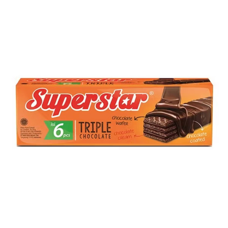 

Superstar Wafer Chocolate isi 6