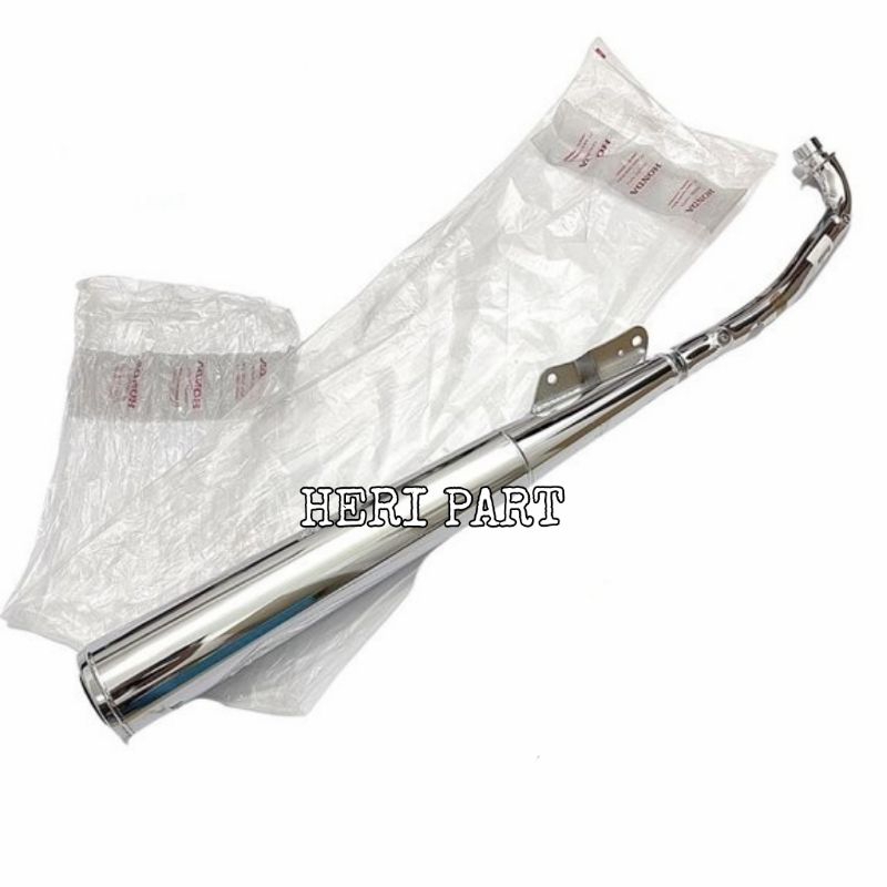18350-KEV-880 original 100% muffler knalpot honda supra x 100 fit lama KEV original
