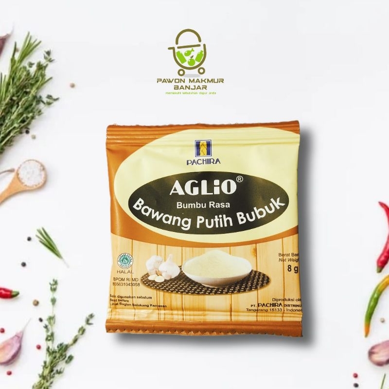 

AGLIO BAWANG PUTIH BUBUK KEMASAN SACHET 8GR