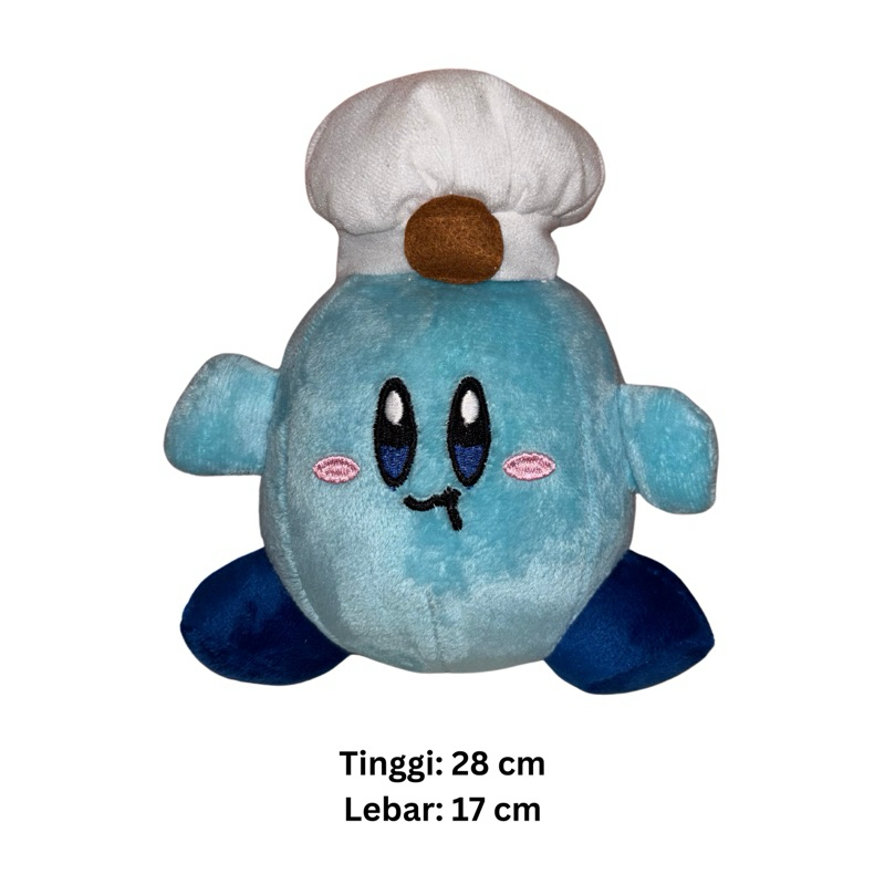 Blue Cook Kirby Doll (Boneka Kirby)