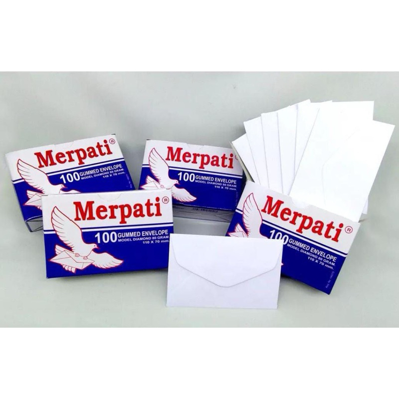 

MERPATI Amplop Putih Polos 110x70mm