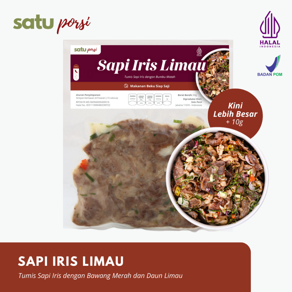 

Satu Porsi Sapi Iris Limau