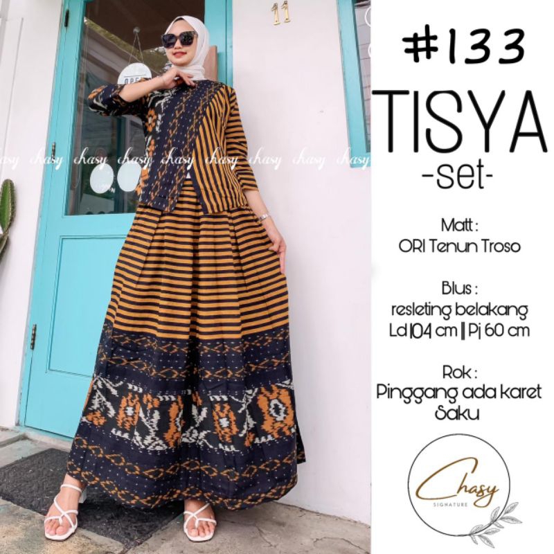 Setelan Rok Tenun Tisya / Atasan Tenun / Rok Tenun