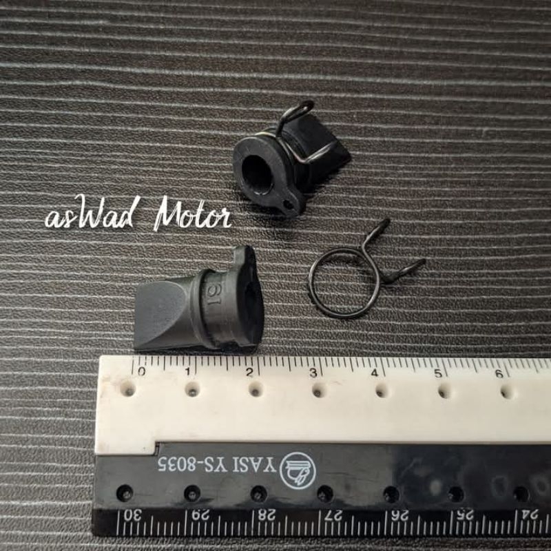 ( 2PCS ) Selang Tube Drain CVT+klip Original Beat, Vario, Mio Universal / Selang Buntu / Selang Pemb