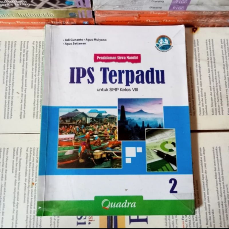 PENDALAMAN SISWA MANDIRI IPS TERPADU UNTUK SMP KELAS 8 Quadra