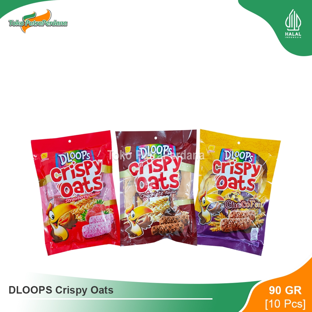 

DLOOPS Crispy Oats 90gr (10 Pcs)