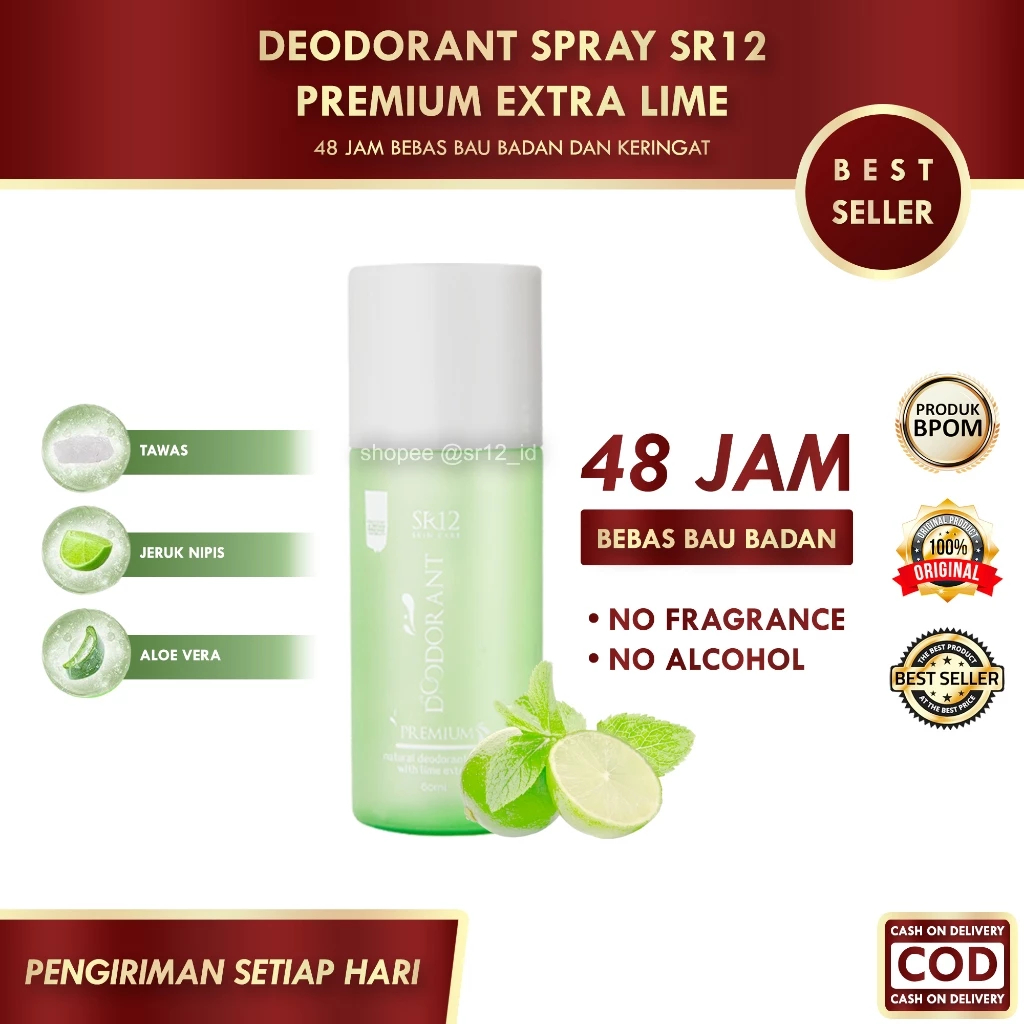DEODORANT PREMIUM SR12 / DEO SPRAY SR12 / DEODORANT SR12