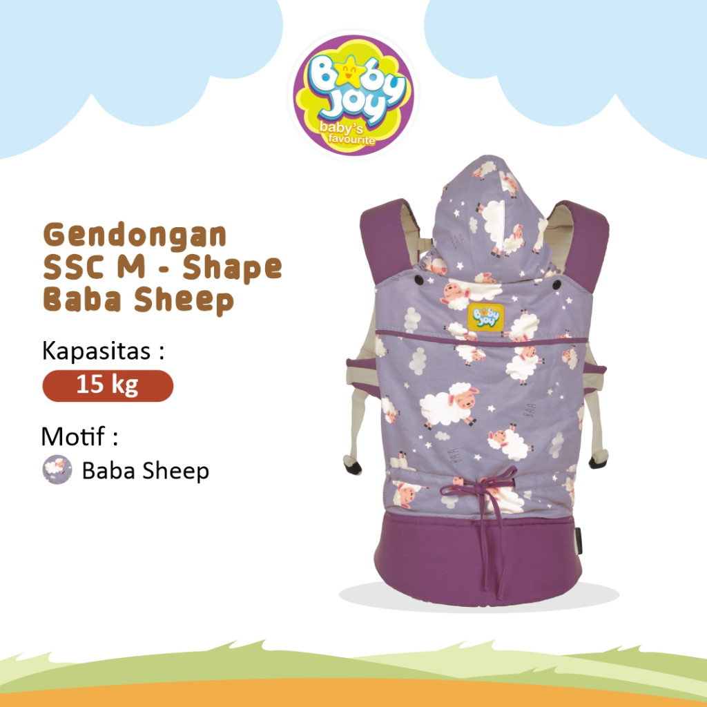 BABY JOY Gendongan Bayi SSC M-Shape