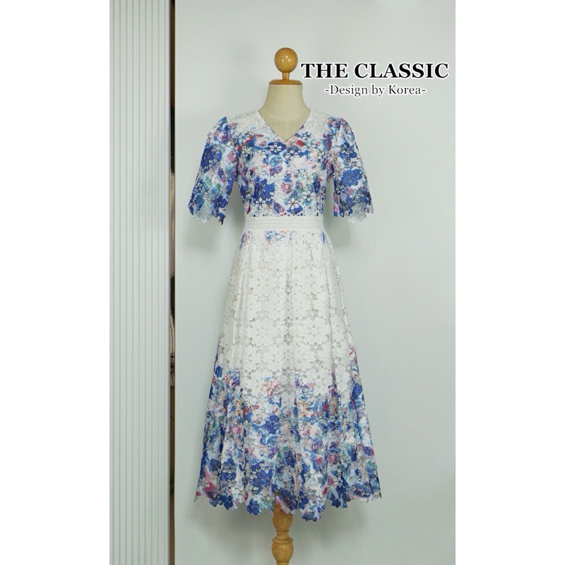 DRESS BROKAT THE CLASSIC DESIGN KOREAN IMPORT BANGKOK