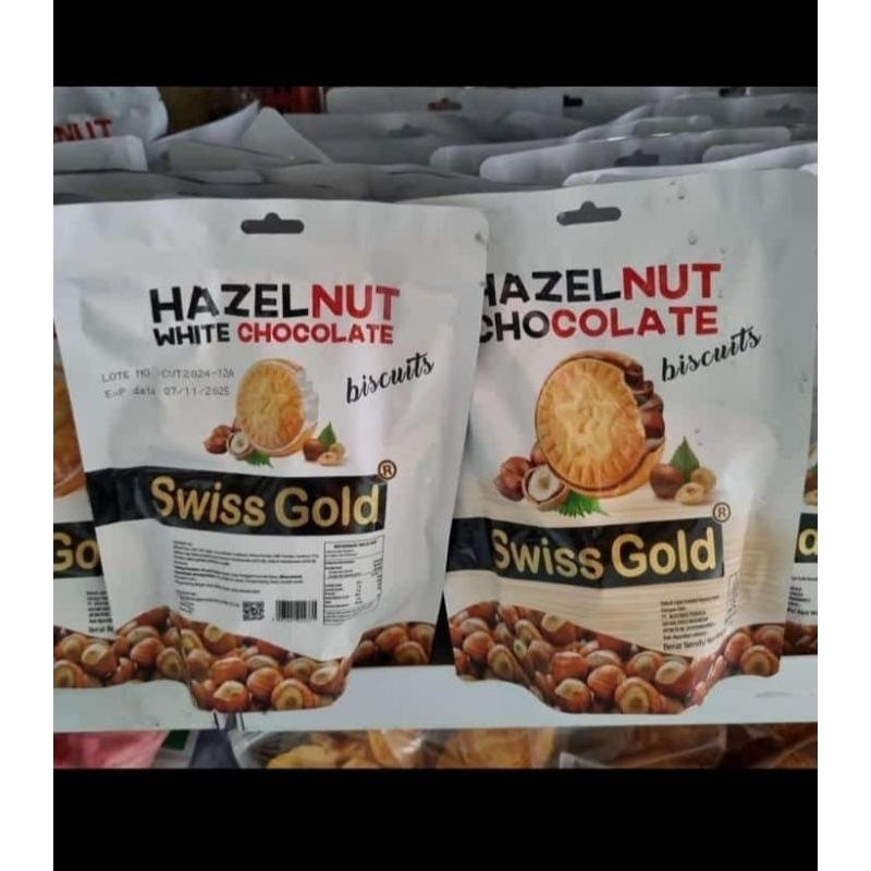 

BISKUIT HAZELNUT CHOCOLATE & WHITE CHOCOLATE