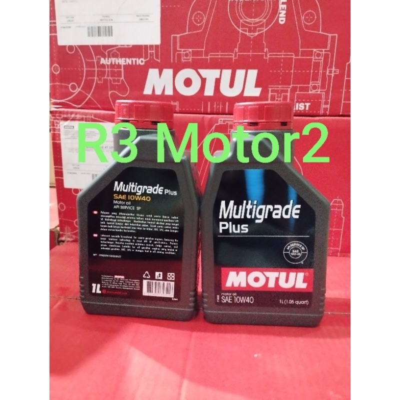 OLI MOTUL MULTIGRADE PLUS 10W-40 1L UNTUK MOBIL BENSIN