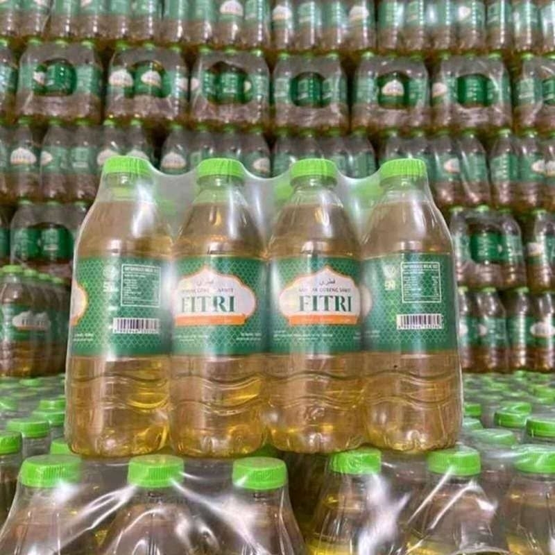 

Minyak Goreng Fitri Kemasan botol 450ml [ 1 krat 12 pcs ]