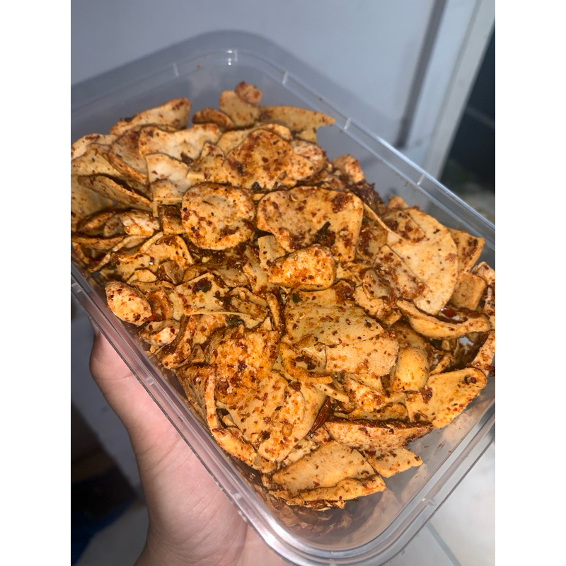 

Basreng daun jeruk renyah gurih