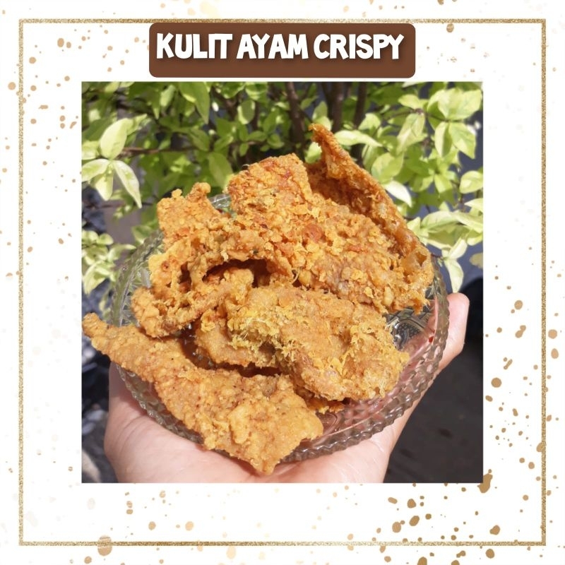 

Kulit ayam krispy 500g