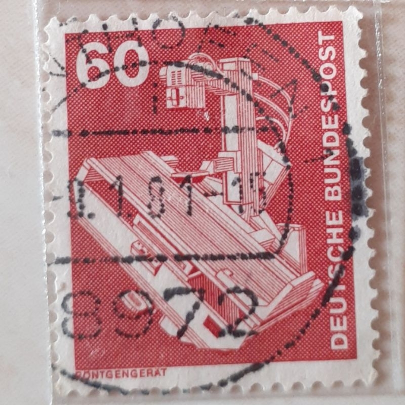 

(J1) Perangko Jerman Industry and Technology Definitives 1975-1982 (X-ray Apparatus) Tahun 1978