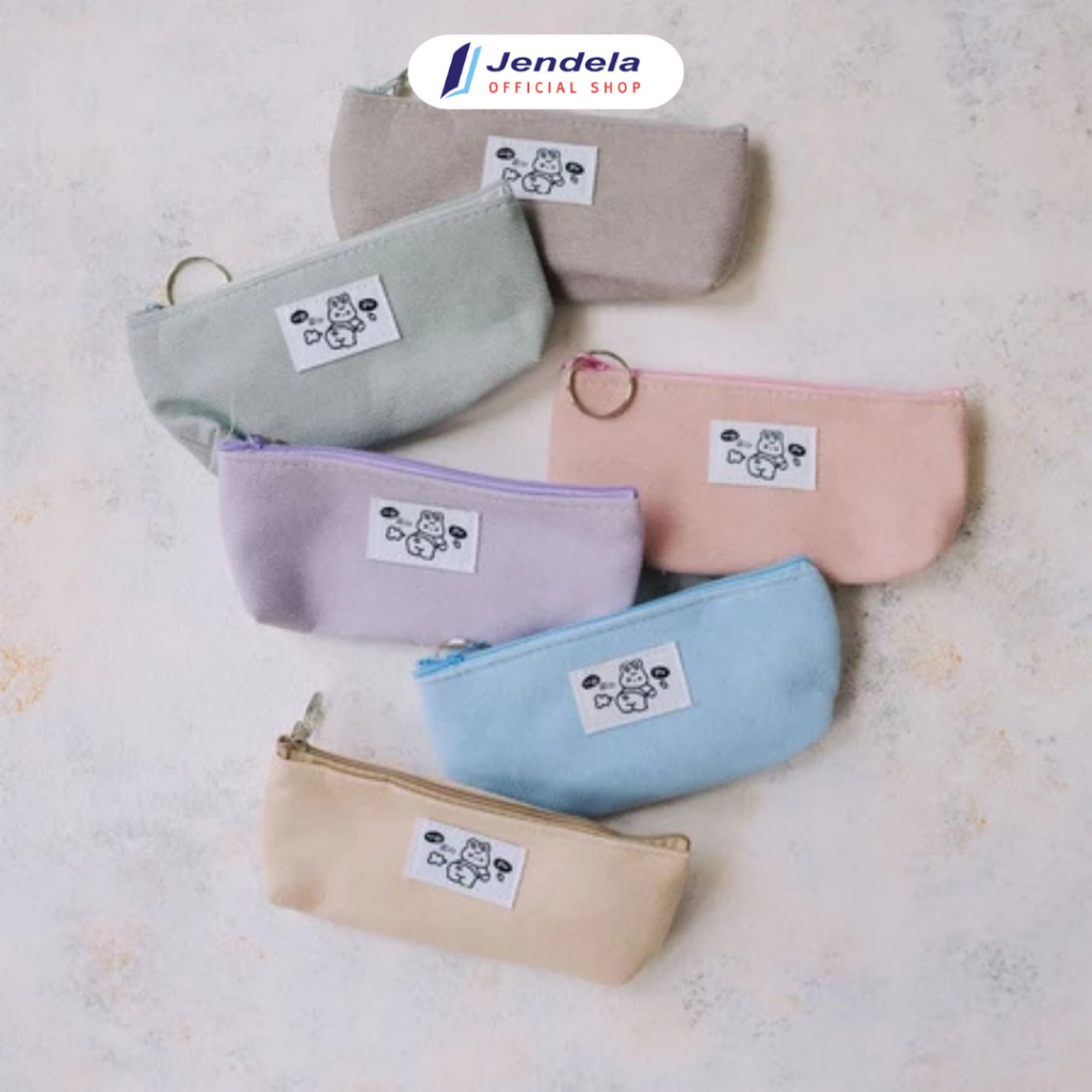 

Tempat Pensil PANMOMO Pencil Case Happy Bear Tempat Pensil Lucu Fancy Untuk Anak Sekolah ATK