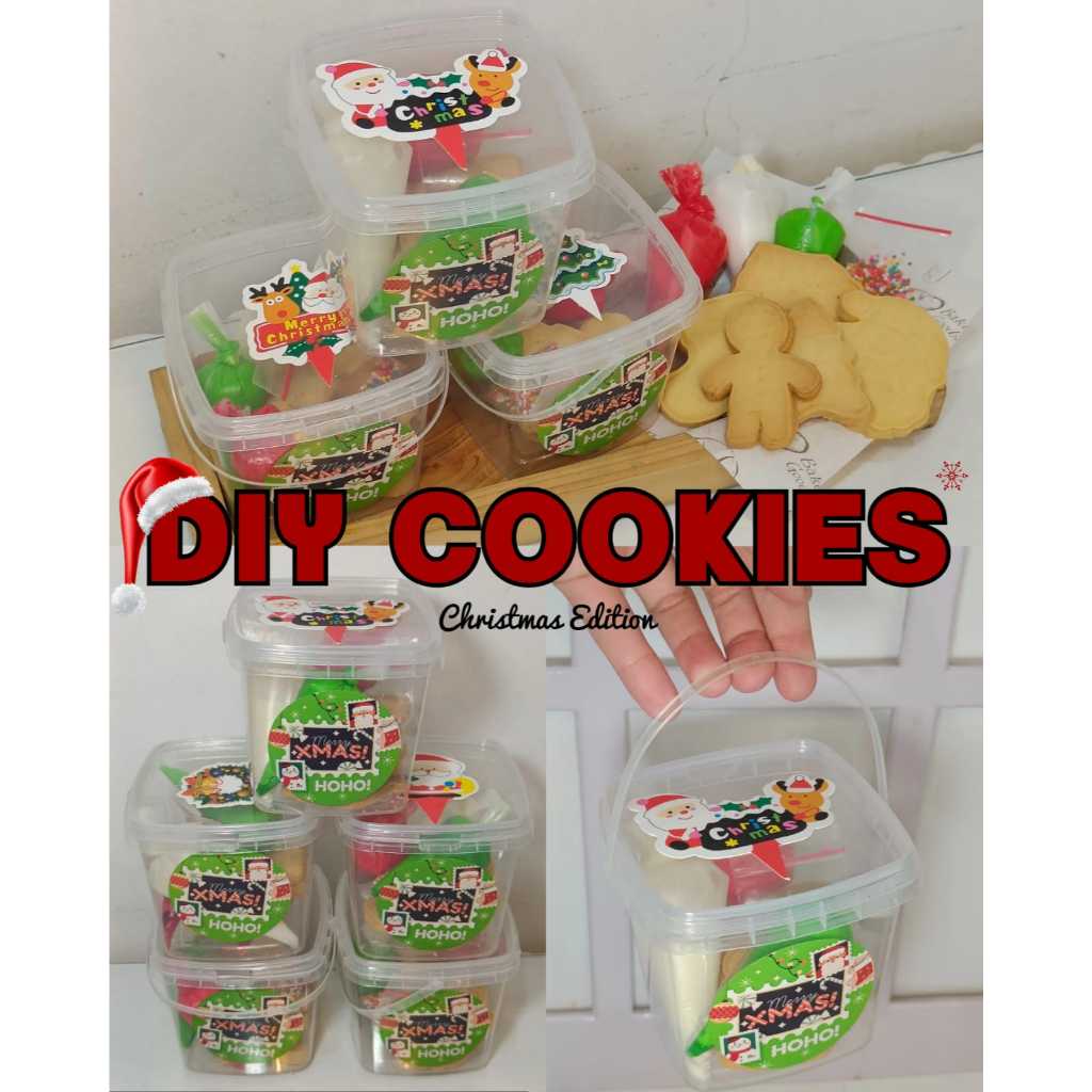 

Cookies Karakter Natal DIY Natal Icing cookies hias sendiri cookies dekor sendiri Cookies Christmas Kado Christmas Hadiah Christmas