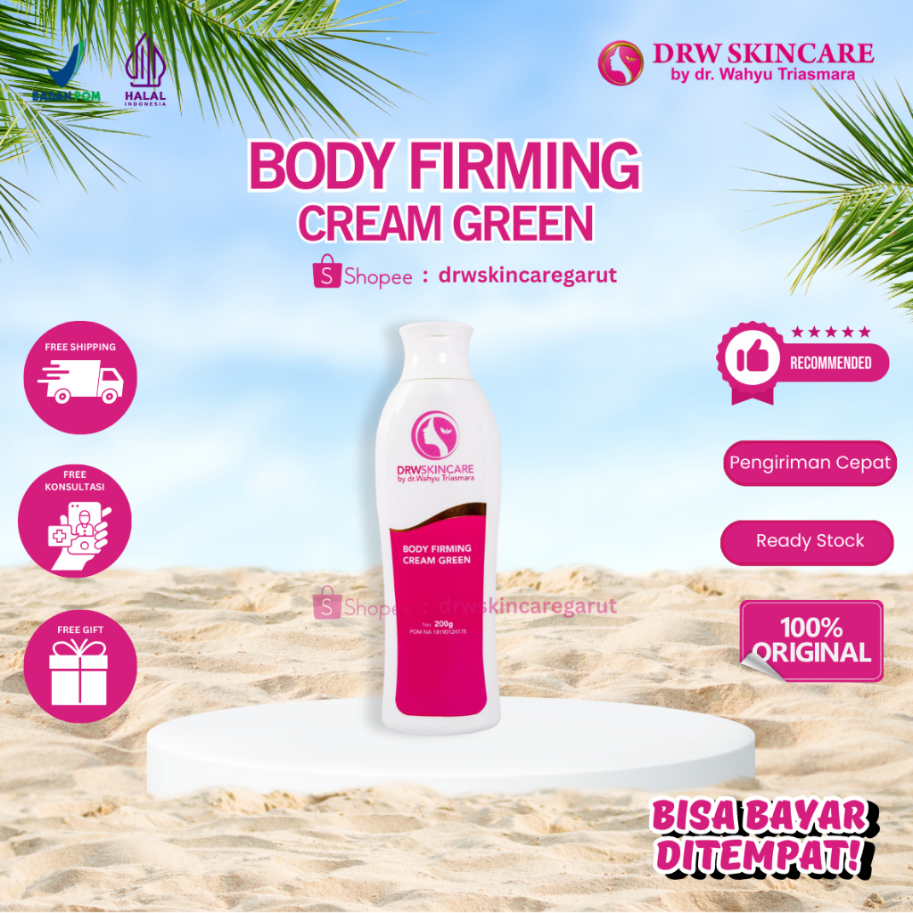 BODY FIRMING CREAM SLIMMING GEL DRW SKINCARE CREAM PENURUN BERAT BADAN DIET LANGSING