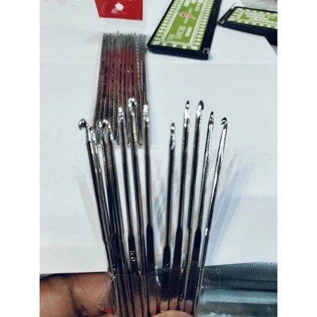 ( Cod ) Jarum rajut Hak pen isi 12 pcs ,Crochet Hooks, Hak pen 2