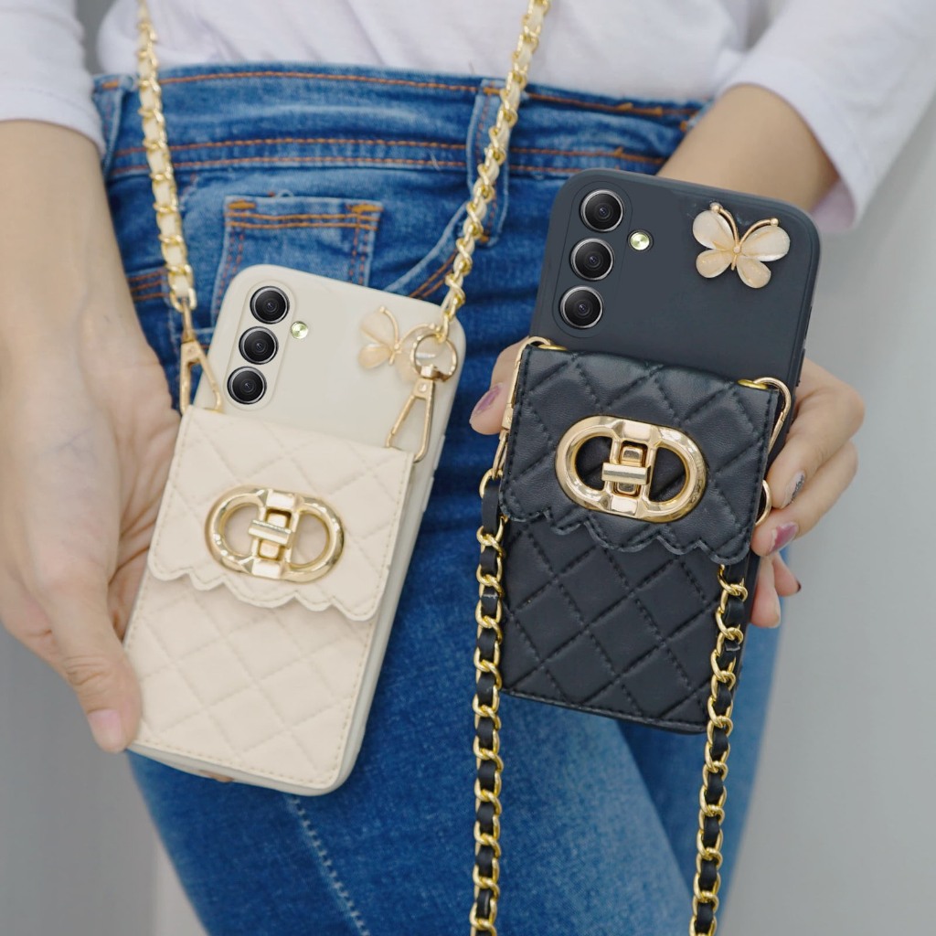 Softcase Dompet Tas DR For Samsung A16 | Kesing Hp model Tas Slempang | Case Hp | Case Pouch | CaseT