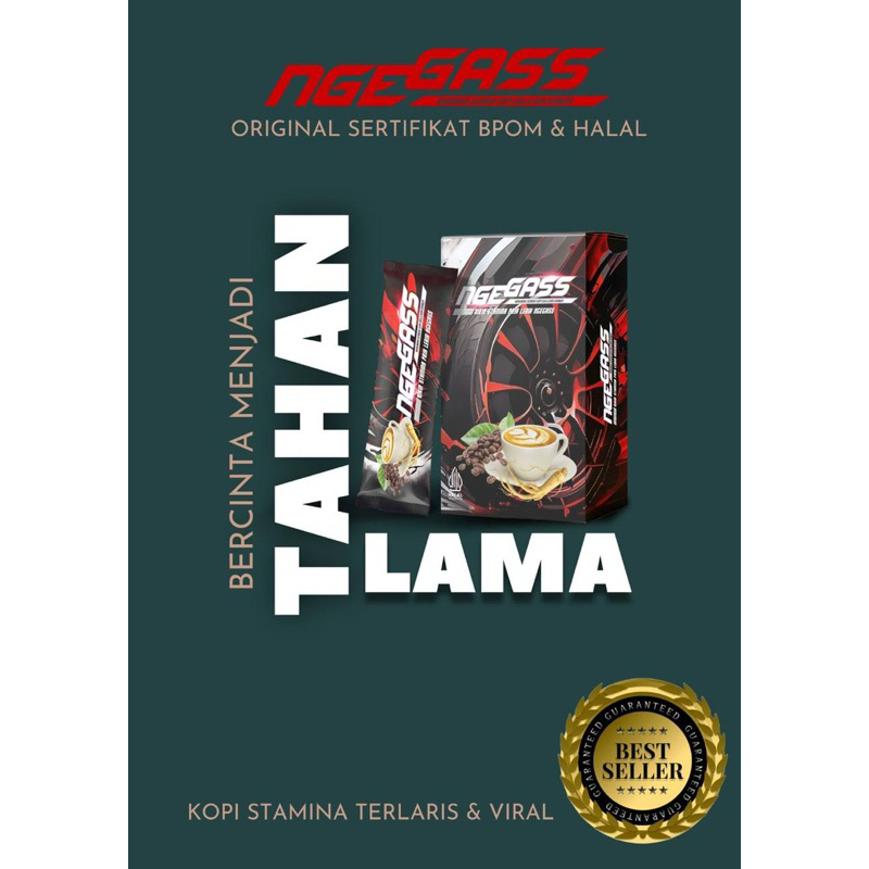 Kopi Ngegass Tahan Lama 1 SACHET | KOPI GINSENG STAMINA PRIA | KOPI BUBUK KRIMER