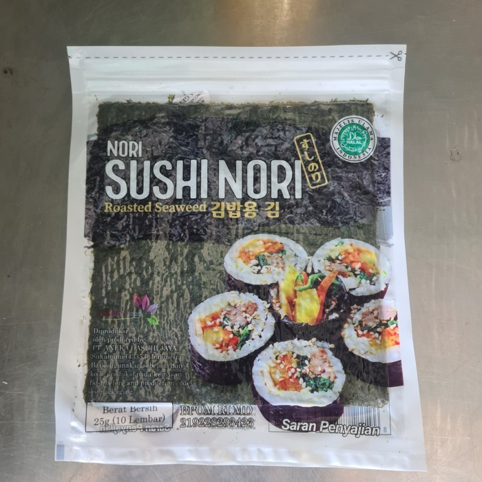 

RB SUSHI NORI 10 LEMBAR 25 GR / RUMPUT LAUT
