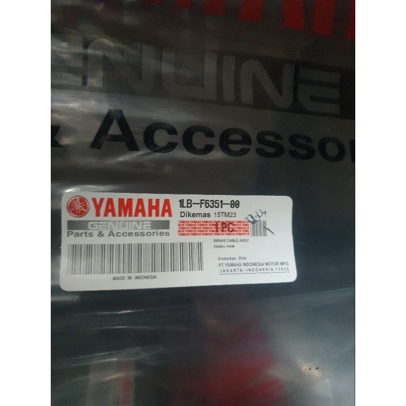 kabel rem belakang xeon rc soul gt 125 xeon karbu mio gt